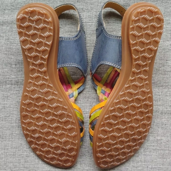 Caramba Mexican leather sandals size 8 - Picture 7 of 7